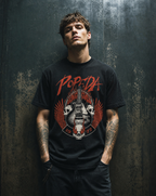 Popeda Guitar & Skulls – unisex T-paita
