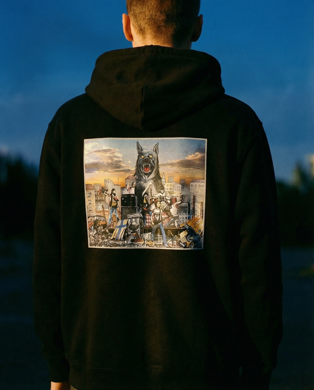 Popeda Hullut Koirat – unisex huppari