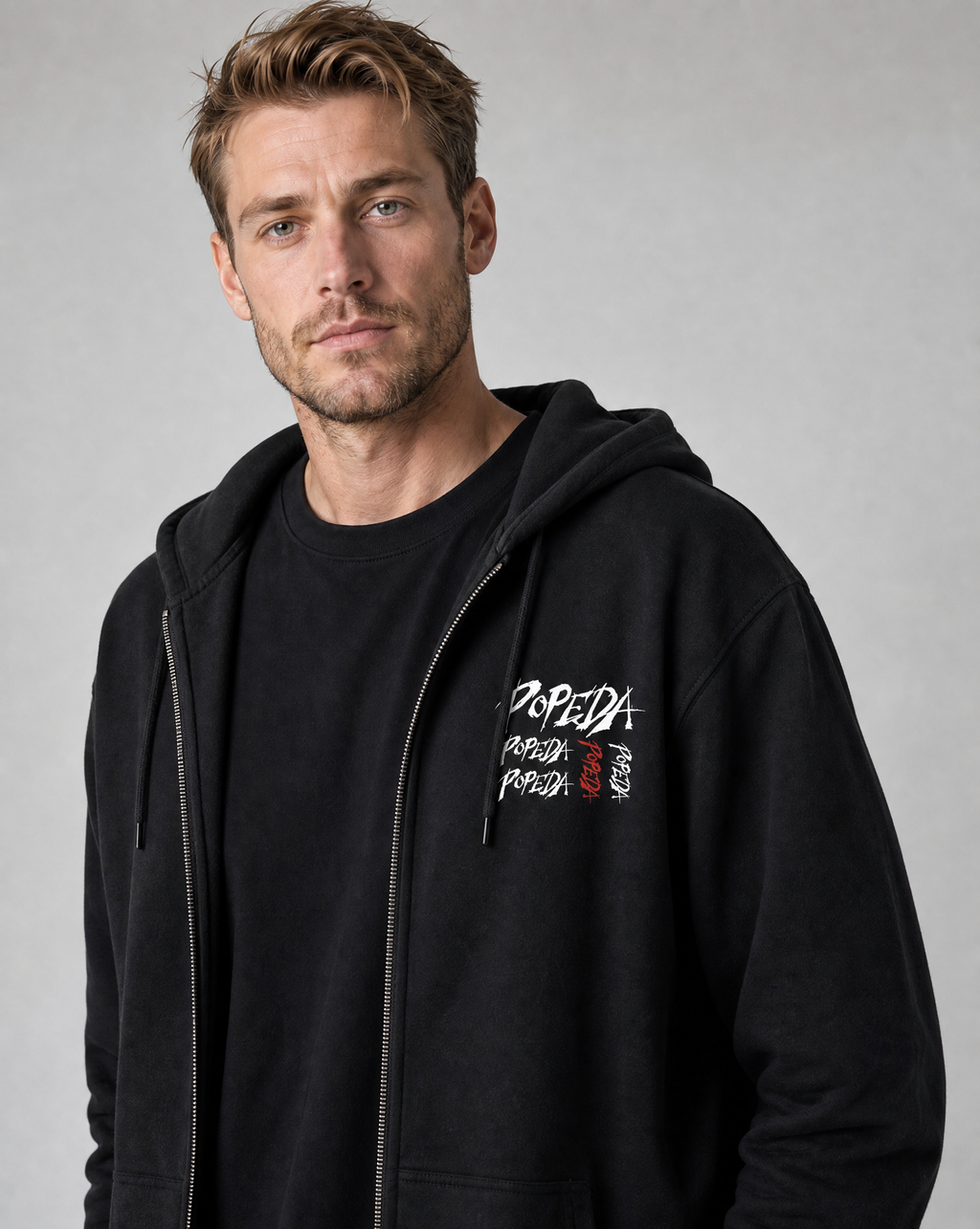 Popeda – unisex vetoketjuhuppari