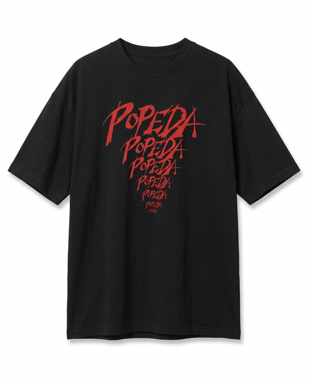 Popeda Logo – oversize T-paita
