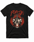 Popeda Guitar & Skulls – unisex T-paita