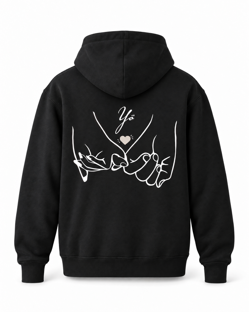 Yö Vie mut minne vaan – unisex huppari