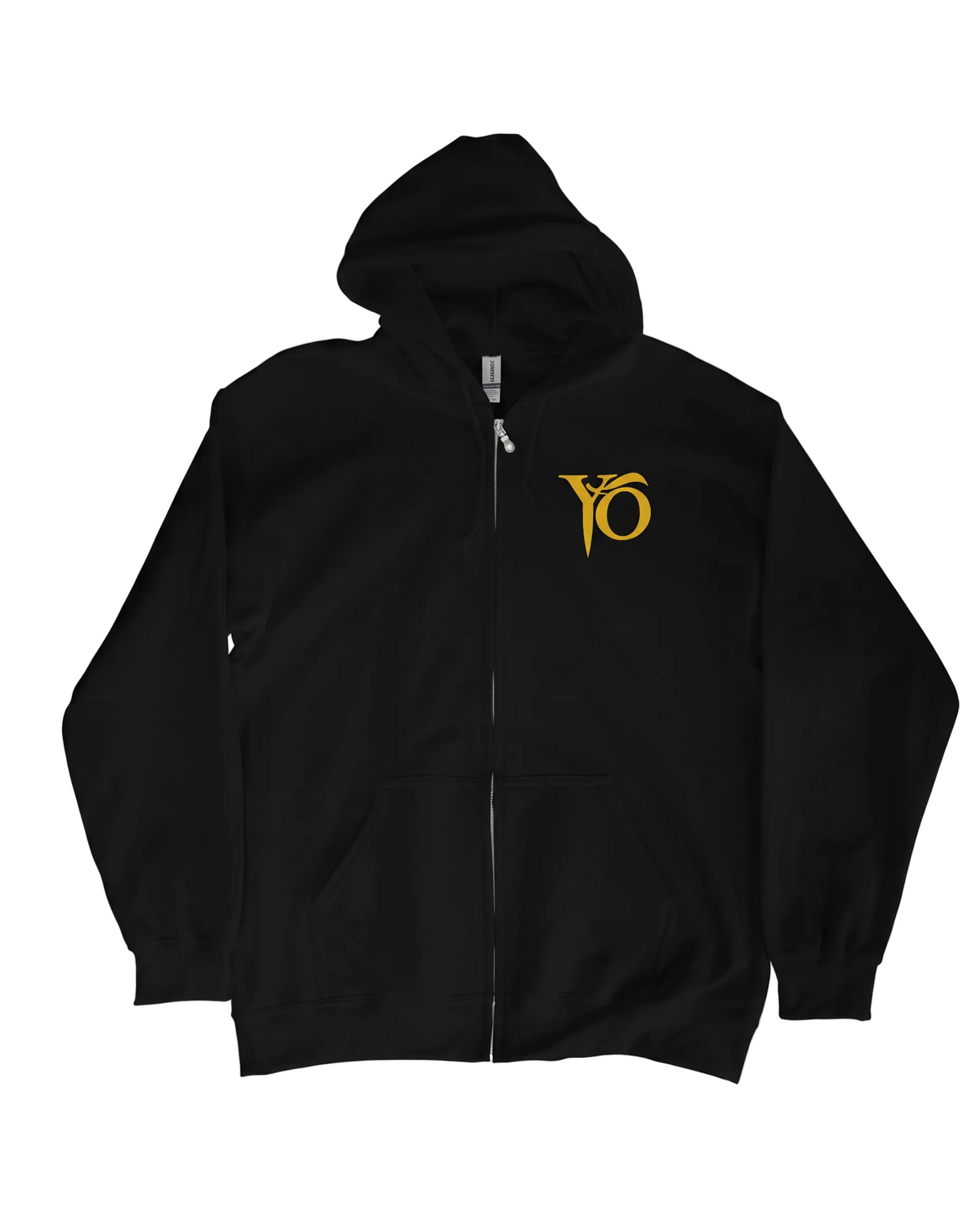 Yö Logo – vetoketjuhuppari